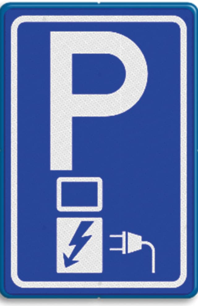 Parking only for charging electric vehicles