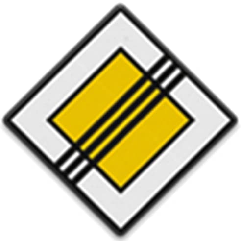 End of priority road