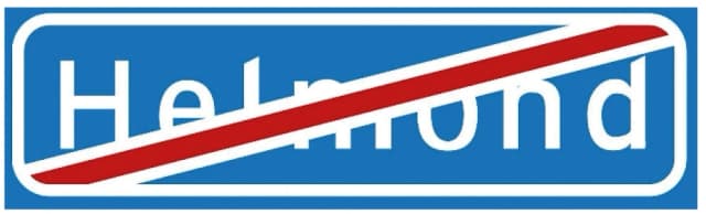 End of built-up area