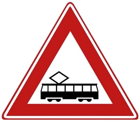 Tram crossing