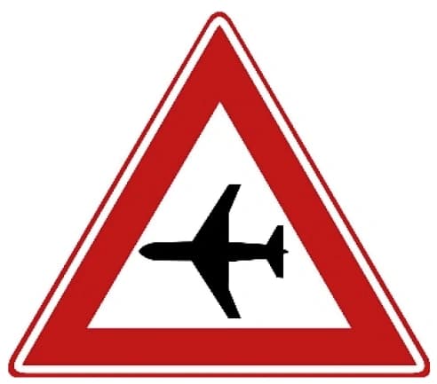 Low-flying aircraft