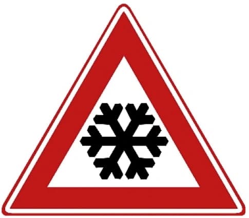 Ice or snow