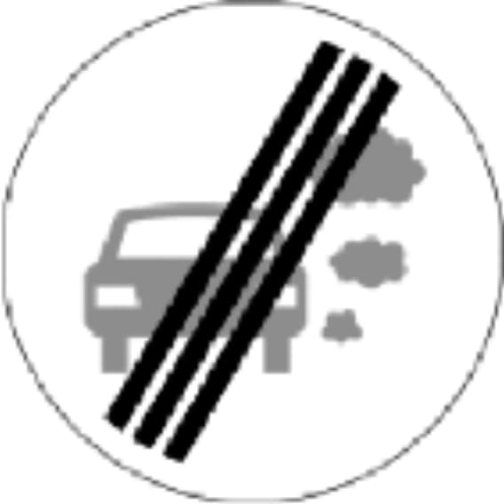 End of emission-zone restriction
