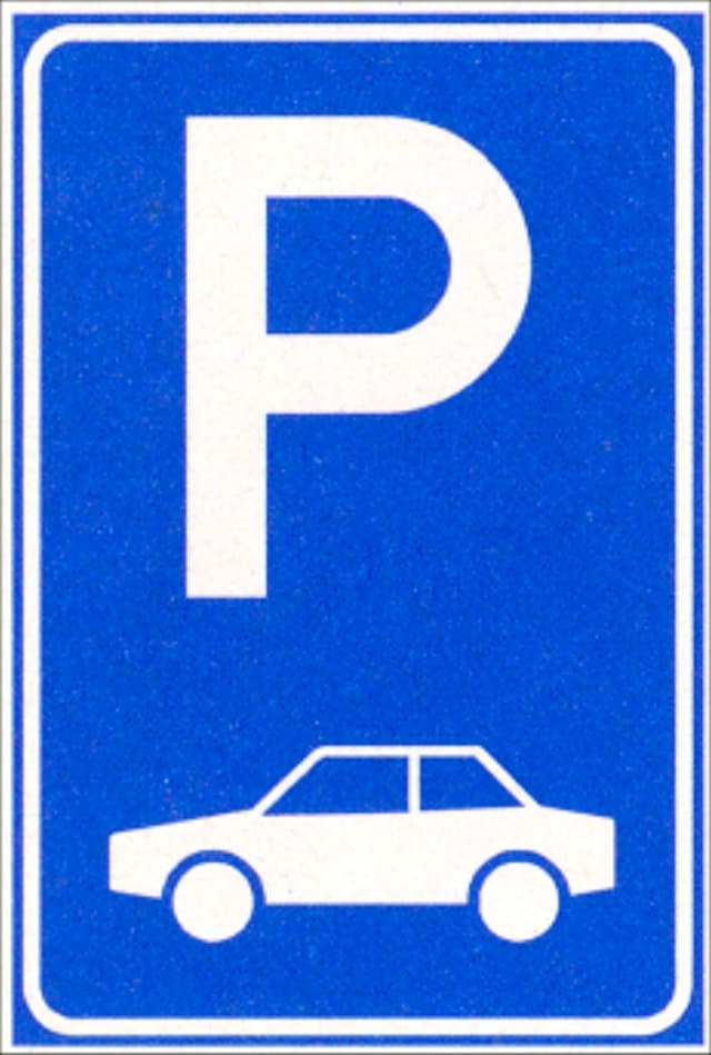 Parking only for the vehicle category shown