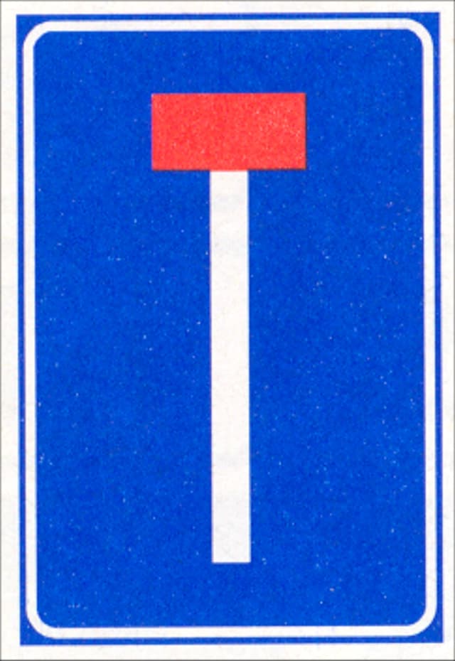 No through road